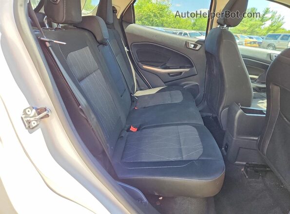MAJ3P1TE0JC184965 2018 FORD ECOSPORT White Вид задньої частини салону