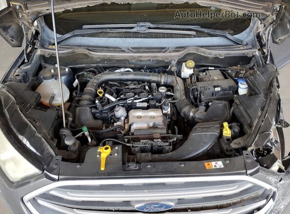 MAJ3P1TE0JC233372 2018 FORD ECOSPORT Серый Вид задней части салона