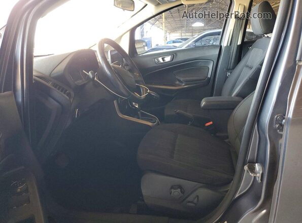 MAJ3P1TE0JC233372 2018 FORD ECOSPORT Серый Вид салона спереди