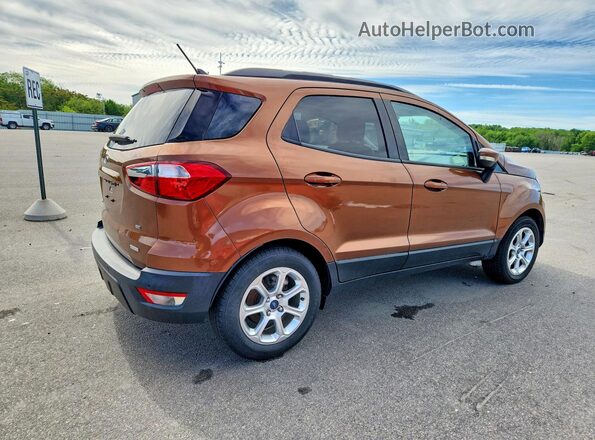 MAJ3P1TE1JC224891 2018 FORD ECOSPORT Orange 