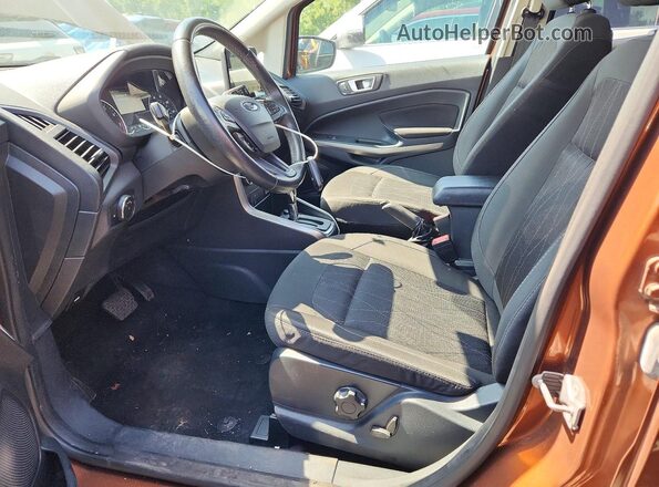 MAJ3P1TE1JC224891 2018 FORD ECOSPORT Orange 