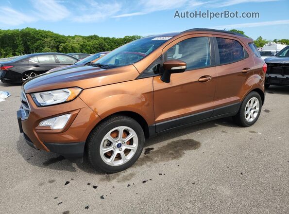 MAJ3P1TE1JC224891 2018 FORD ECOSPORT Orange 