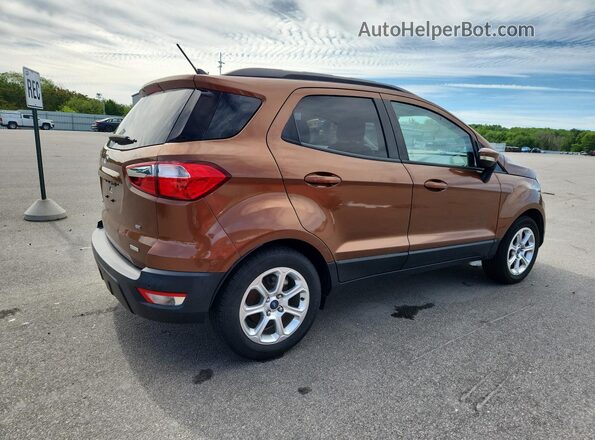 MAJ3P1TE1JC224891 2018 FORD ECOSPORT Orange 
