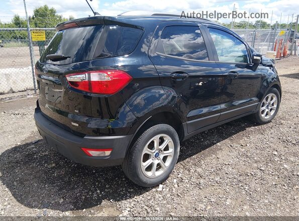 MAJ3P1TE1JC229329 2018 FORD ECOSPORT Black Trasero derecho