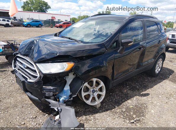 MAJ3P1TE1JC229329 2018 FORD ECOSPORT Black Vista tres cuartos delantera izquierda