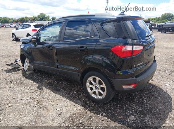 MAJ3P1TE1JC229329 2018 FORD ECOSPORT Black Trasero izquierdo