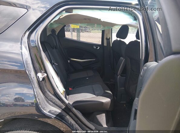 MAJ3P1TE1JC229329 2018 FORD ECOSPORT Black Vista de la etiqueta del VIN