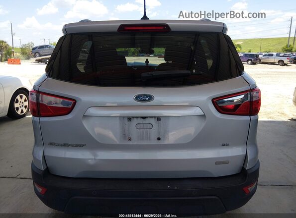 MAJ3P1TE2JC185194 2018 FORD ECOSPORT Серебряный 