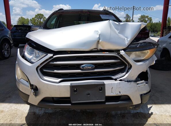 MAJ3P1TE2JC185194 2018 FORD ECOSPORT Серебряный Вид спереди