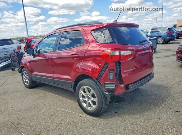 MAJ3P1TE2JC190248 2018 FORD ECOSPORT Red 