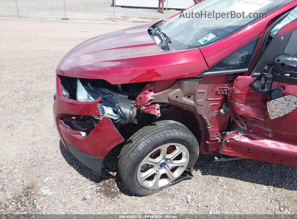 MAJ3P1TE2JC197748 2018 FORD ECOSPORT Red Դիմացի տեսք