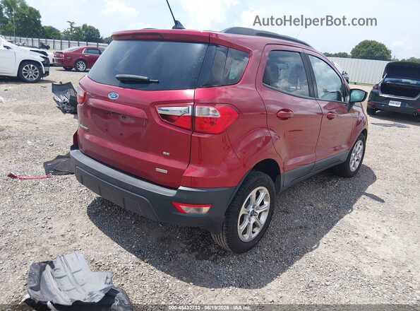 MAJ3P1TE2JC197748 2018 FORD ECOSPORT Red Հետևի աջ
