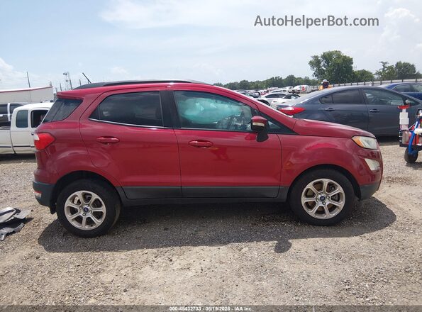 MAJ3P1TE2JC197748 2018 FORD ECOSPORT Red Սալոնի 360 աստիճան տեսք