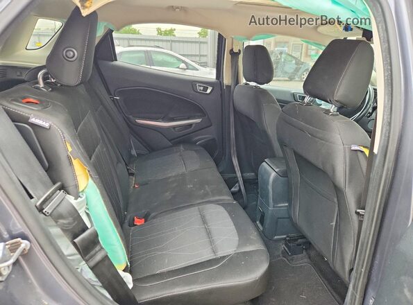 MAJ3P1TE3JC160501 2018 FORD ECOSPORT Gray Widok wnętrza z tyłu