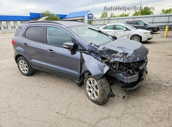 MAJ3P1TE3JC160501 2018 FORD ECOSPORT Gray Przód prawy