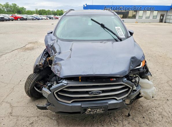 MAJ3P1TE3JC160501 2018 FORD ECOSPORT Gray Widok z przodu