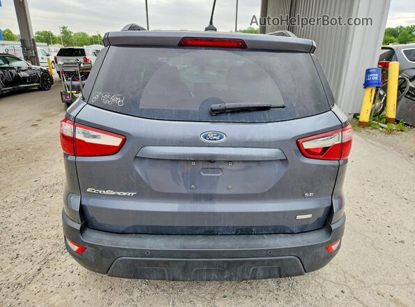 MAJ3P1TE3JC160501 2018 FORD ECOSPORT Gray Widok z tyłu