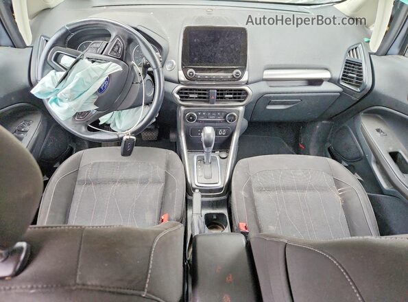 MAJ3P1TE3JC160501 2018 FORD ECOSPORT Gray Widok deski rozdzielczej