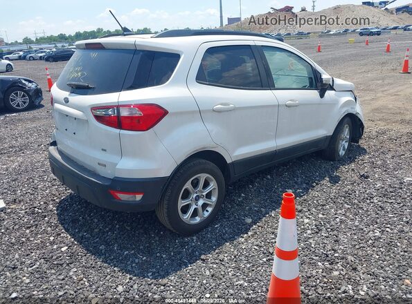 MAJ3P1TE3JC176441 2018 FORD ECOSPORT White Задня права чверть