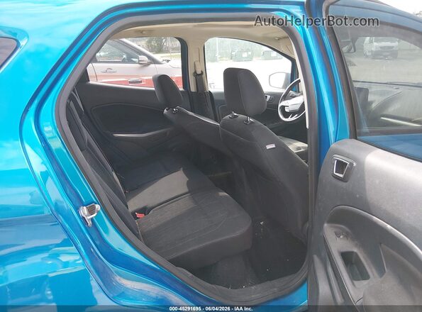 MAJ3P1TE3JC225590 2018 FORD ECOSPORT Синий Вид наклейки с VIN-кодом