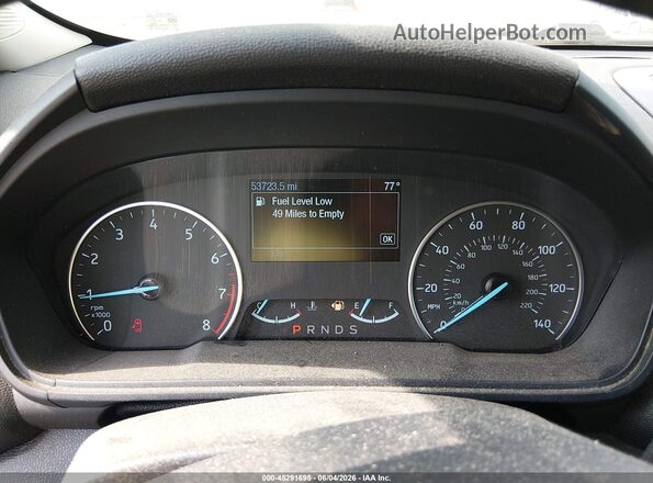 MAJ3P1TE3JC225590 2018 FORD ECOSPORT Синий Вид задних сидений