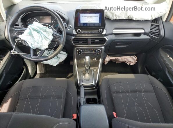 MAJ3P1TE4JC180269 2018 FORD ECOSPORT Orange Вид панелі приладів