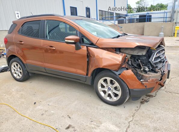 MAJ3P1TE4JC180269 2018 FORD ECOSPORT Orange Передня права чверть