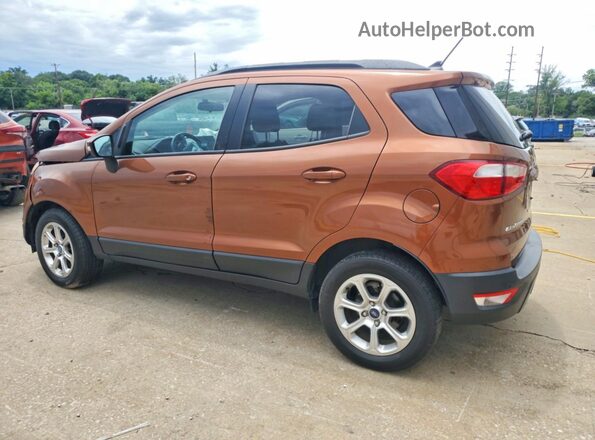 MAJ3P1TE4JC180269 2018 FORD ECOSPORT Orange Задня ліва чверть