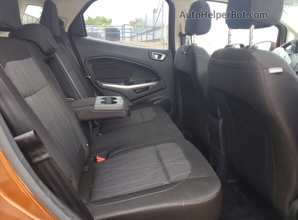 MAJ3P1TE4JC180269 2018 FORD ECOSPORT Orange Вид задньої частини салону