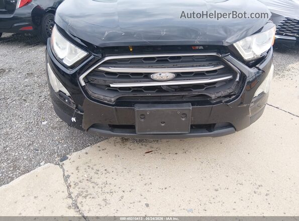 MAJ3P1TE5JC171323 2018 FORD ECOSPORT Black Front view