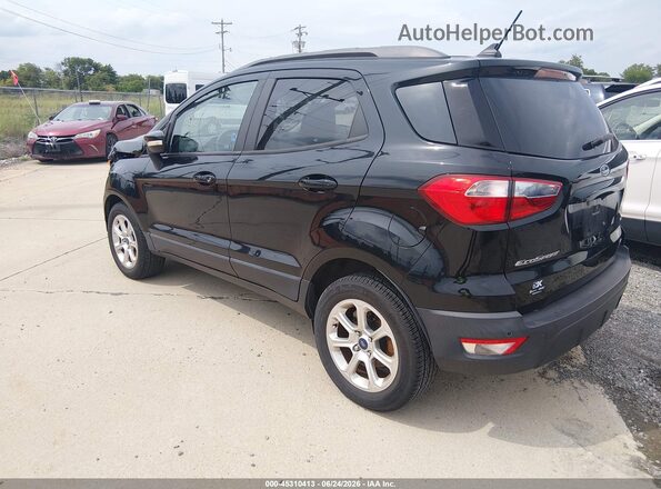MAJ3P1TE5JC171323 2018 FORD ECOSPORT Black Rear left