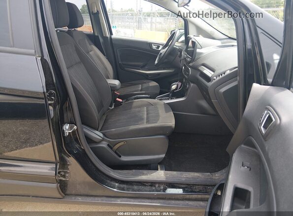 MAJ3P1TE5JC171323 2018 FORD ECOSPORT Black Front interior view