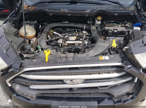MAJ3P1TE5JC171323 2018 FORD ECOSPORT Black Rear view