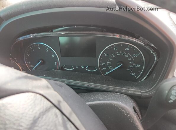 MAJ3P1TE5JC196903 2018 FORD ECOSPORT Blue ხელსაწყოთა პანელის ხედი