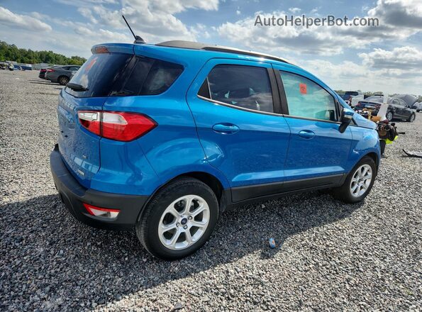 MAJ3P1TE5JC196903 2018 FORD ECOSPORT Blue უკანა მარჯვენა