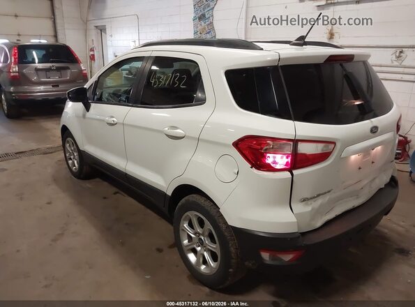 MAJ3P1TE5JC230516 2018 FORD ECOSPORT White უკანა მარცხენა