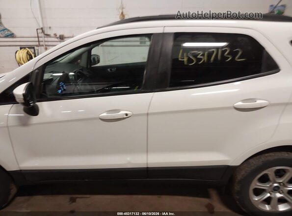 MAJ3P1TE5JC230516 2018 FORD ECOSPORT White სალონის 360-გრადუსიანი ხედი