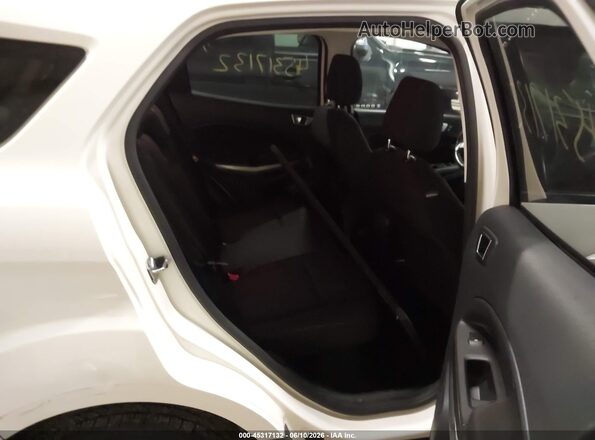 MAJ3P1TE5JC230516 2018 FORD ECOSPORT White VIN კოდის სტიკერის ხედი