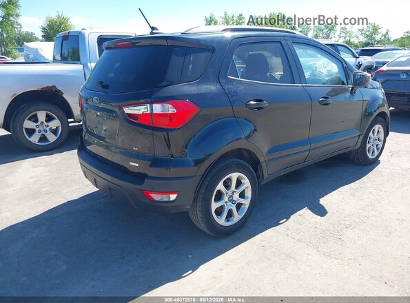MAJ3P1TE5JC242083 2018 FORD ECOSPORT Black Tył prawy