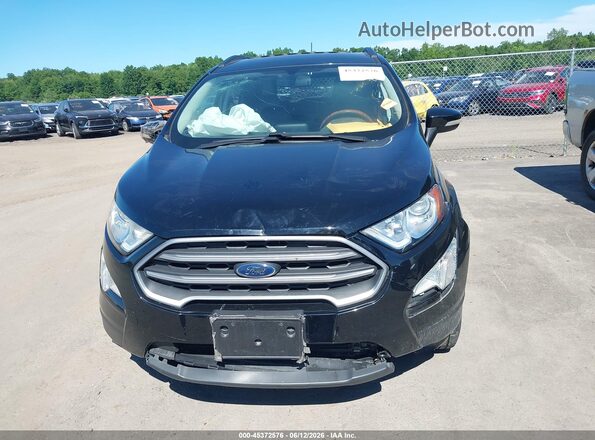 MAJ3P1TE5JC242083 2018 FORD ECOSPORT Black Widok wnętrza z tyłu