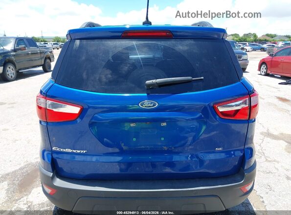 MAJ3P1TE5JC247543 2018 FORD ECOSPORT Blue 