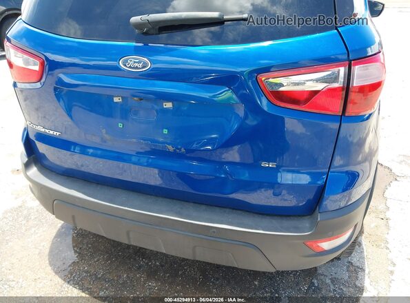 MAJ3P1TE5JC247543 2018 FORD ECOSPORT Blue 