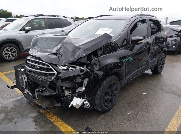 MAJ3P1TE5JC249857 2018 FORD ECOSPORT Black Front left