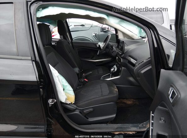 MAJ3P1TE5JC249857 2018 FORD ECOSPORT Black Front interior view