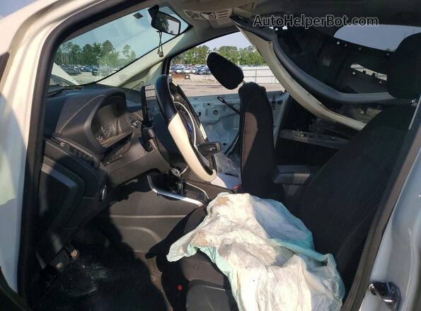 MAJ3P1TE7JC184462 2018 FORD ECOSPORT Белый Вид панели приборов