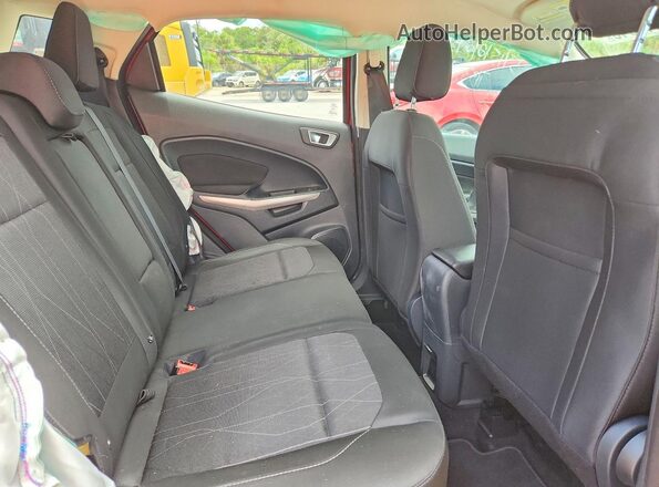 MAJ3P1TE7JC223051 2018 FORD ECOSPORT Красный 