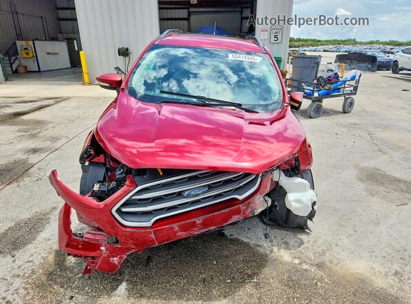 MAJ3P1TE7JC223051 2018 FORD ECOSPORT Красный 
