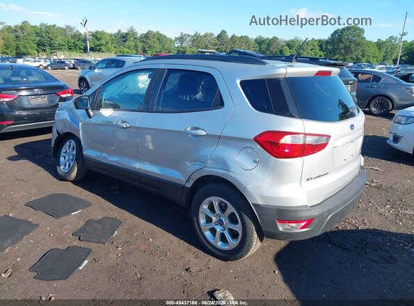 MAJ3P1TEXJC179370 2018 FORD ECOSPORT Silver Trasero izquierdo