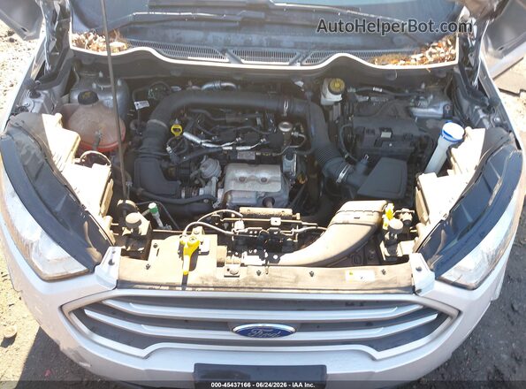 MAJ3P1TEXJC179370 2018 FORD ECOSPORT Silver Vista trasera