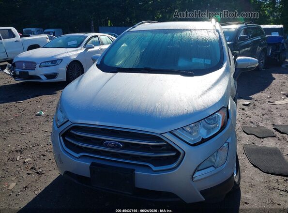 MAJ3P1TEXJC179370 2018 FORD ECOSPORT Silver Vista del cuadro de instrumentos